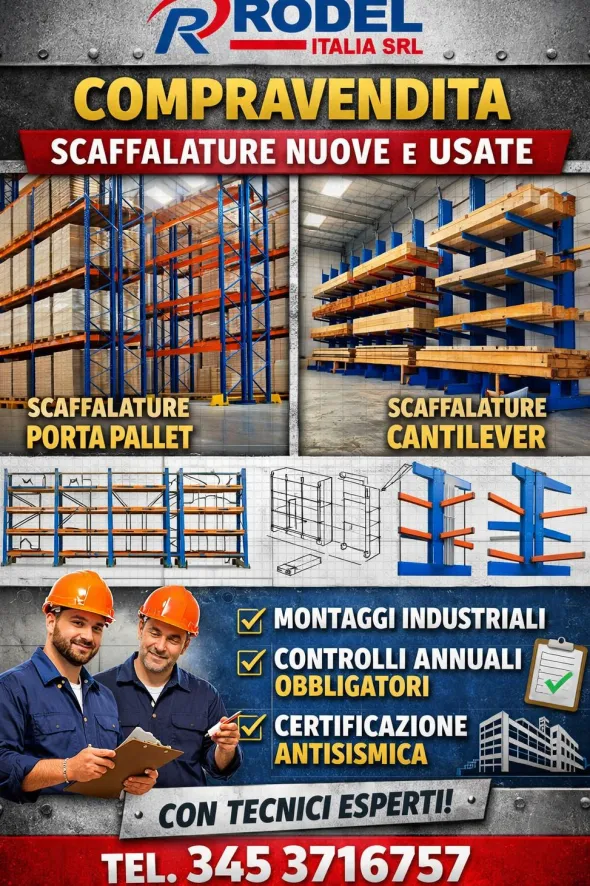 Scaffalatura pesante