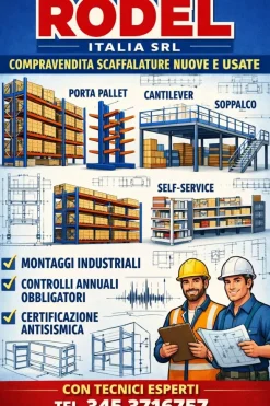 Scaffalatura pesante