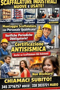 Scaffalatura portante