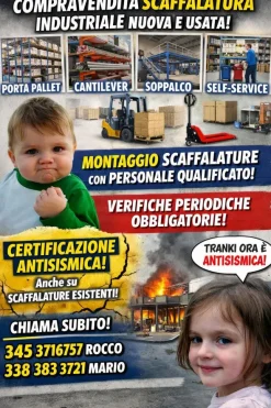 Scaffalatura portante