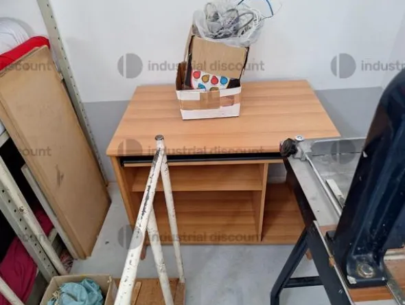 2#9215 Scaffalature macchine per stoccaggio tessuti e arredo d'ufficio