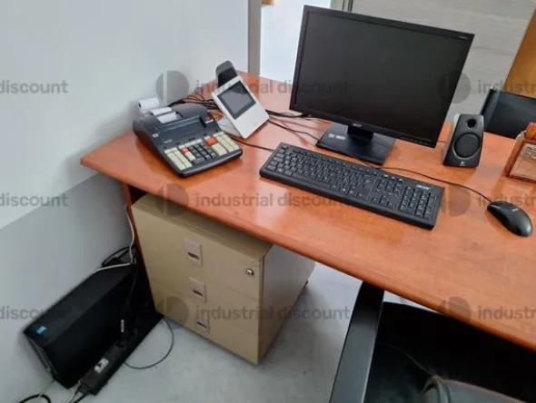 2#9215 Scaffalature macchine per stoccaggio tessuti e arredo d'ufficio