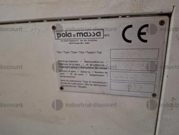 101#9315 Scaricatore verticale Pola e Massa SCR-VTC 99-096