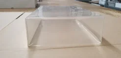 190 scatole trasparenti PVC per confezionamento 26X16X6