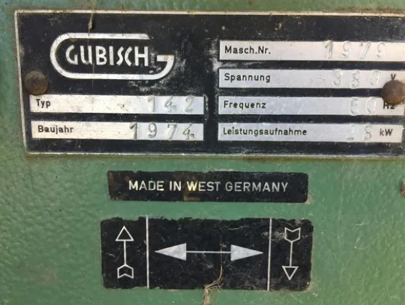 5#3755 Scorniciatrice 5 alberi Gubisch