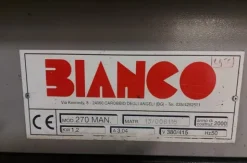 1#7922 Sega a nastro Bianco