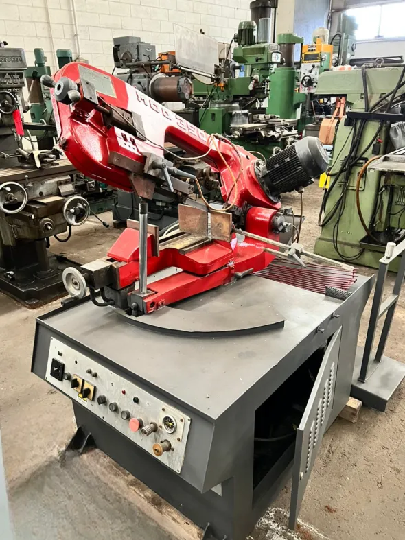 Segatrice a nastro semiautomatica Bianco Mod 350