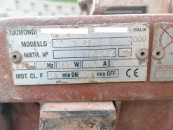 12#6963 Segatrice Raimondi
