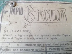 7#4772 Segatrice Rapid Brown