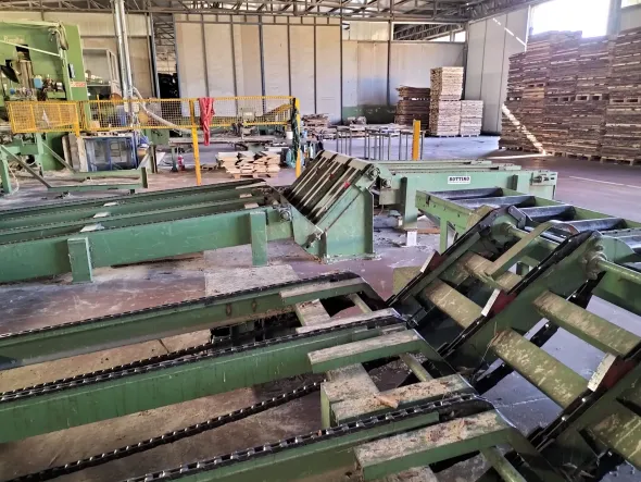 SEGA TRONCHI USATA - SECOND HAND SAWMILL