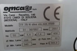2#6340 Seghe a nastro e a due teste