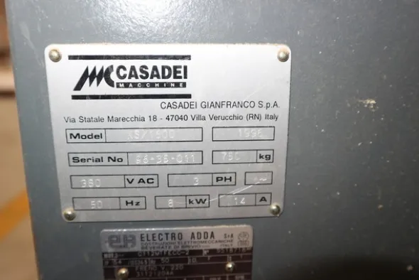 2#4675 Seghe circolari Casadei e Scm
