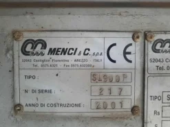 SEMIRIMORCHIO MENCI CON CASSONE RIBALTABILE POSTERIORE