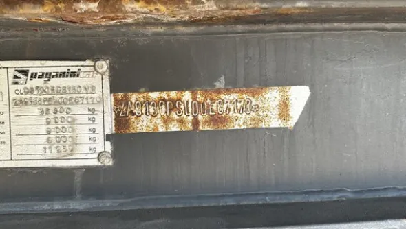 2#8332 Semirimorchio Paganini Car modello 136PSL con cassone ribaltabile