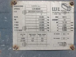 1#8978 Semirimorchio porta container CCFC