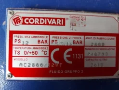 37#8616 Serbatoio aria compressa Cordivari