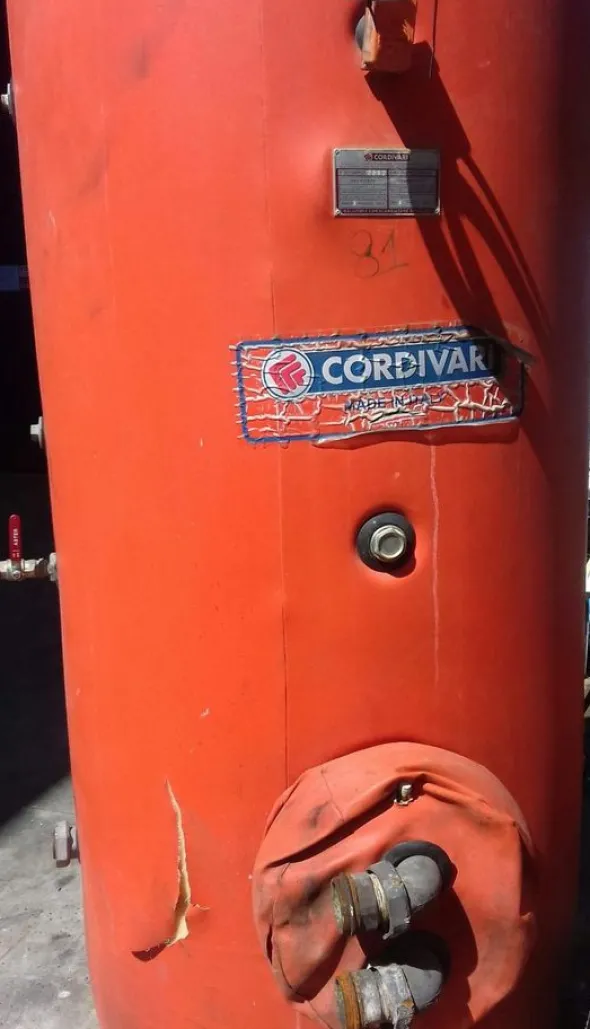 SERBATOIO Bollitore con scambiatore estraibile