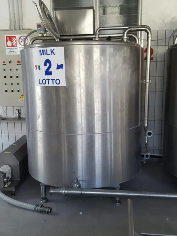 Serbatoi per latte