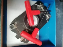 Set usato di 4 teste portacoltelli TERSA + rasante