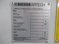 16#3116 Sezionatrice Biesse Artech