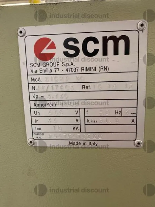 3#9205 Sezionatrice SCM