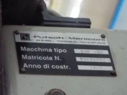 4#5672 Sezionatrice verticale a nastro