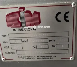 SFOGLIATRICE AUTOMATICA DA PAVIMENTO CIM