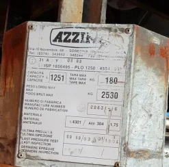 16#4068 Silos in acciaio inox capacit࠱000 litri