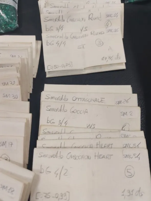 14#8014 Smeraldi generici