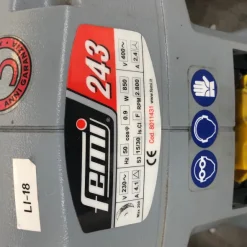 SMERIGLIATRICE DOPPIA MOLA usata Femi 243