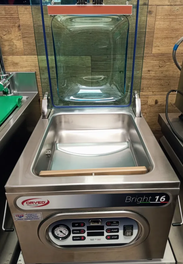 Sottovuoto a campana Orved inox PARI AL NUOVO