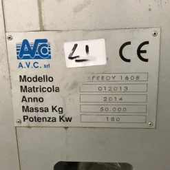 1#6389 Stampante flessografica AVC Speedy 1608