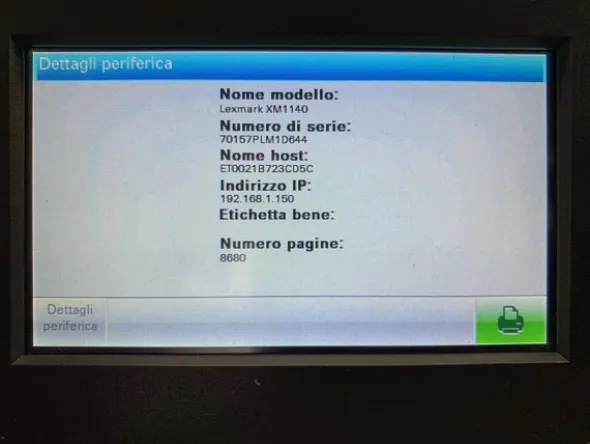 4#5293 Stampanti Lexmark e Epson