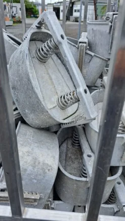 63#8391 10 stampi prosciutti