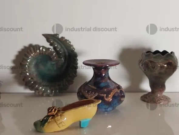 35#8837 Statuine in ceramica di Pietro Melandri