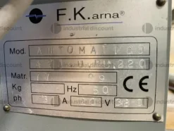 7#9748 Stenditore automatico F.K. Arna