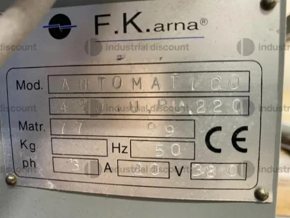 7#9748 Stenditore automatico F.K. Arna
