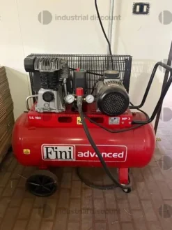5#9042 Strumentazione Metrologica e Compressore ad aria e smerigliatrice portalite elettrica