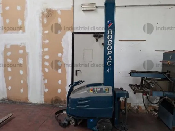 2#8798 Strumenti per imballaggio robopack e transpallet