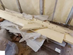 1#7872 Strutture ferrose e ricambi per tritarifiuti