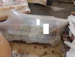 1#7872 Strutture ferrose e ricambi per tritarifiuti