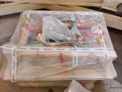 1#7872 Strutture ferrose e ricambi per tritarifiuti