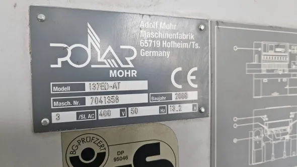 Taglierina polar 137 autotrim