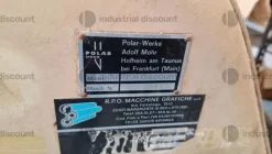 2#9416 Taglierina Polar Mohr 82 ST