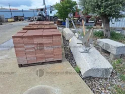 6#9304 Tavelle per pavimentazione- Tegole - Pietre in granito - Ghiaia mezzanello