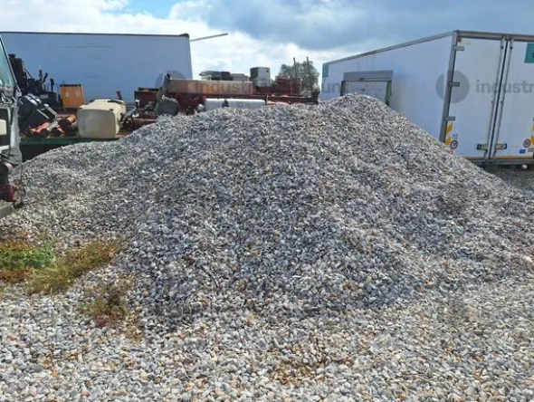 6#9304 Tavelle per pavimentazione- Tegole - Pietre in granito - Ghiaia mezzanello