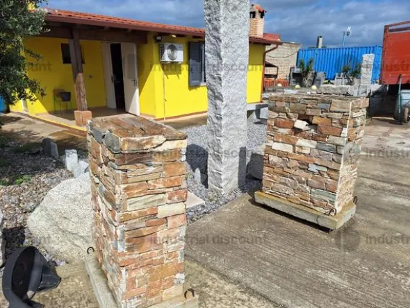 6#9304 Tavelle per pavimentazione- Tegole - Pietre in granito - Ghiaia mezzanello