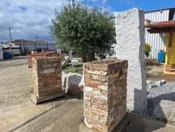 6#9304 Tavelle per pavimentazione- Tegole - Pietre in granito - Ghiaia mezzanello