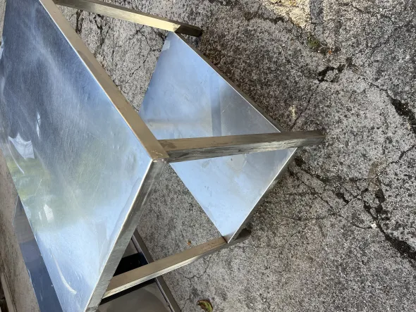 TAVOLI ACCIAIO INOX VARIE MISURE