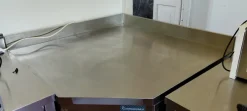 Tavoli armadiati in accaio inox ()